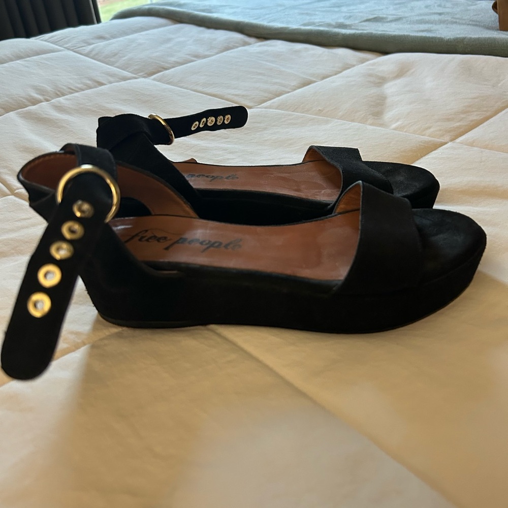 Free People Black Women's Sandals